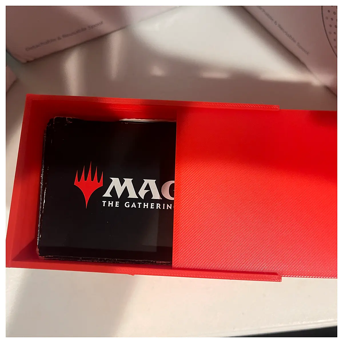 MTG Card Sleeves Storage Boxes Card Organizer Deck Protector Game Accessories Storage Solutions