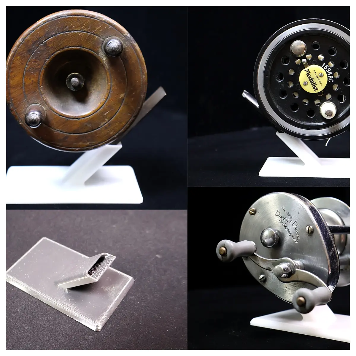Lure Fishing Reel Display Stand No Support Fishing Reel Display Base Wheel Fishing Accessories Tackle Gear