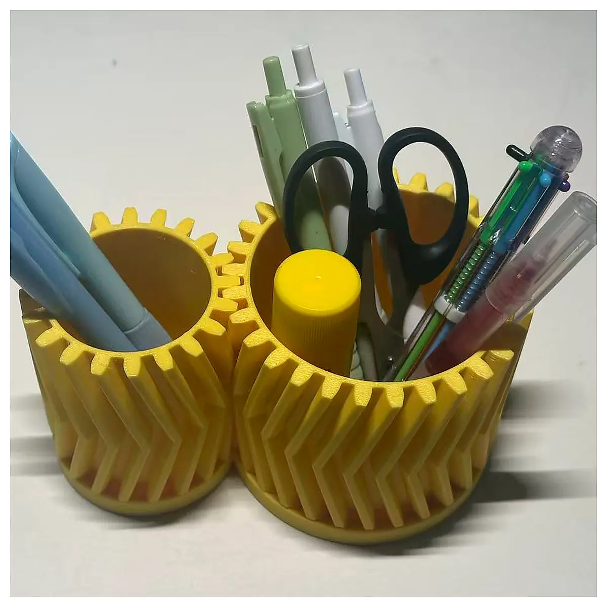 Gear Pencil Holder Gear Pen Case Wheel Pencil Holder Gear Design Pen Case Accessories Gear Repair