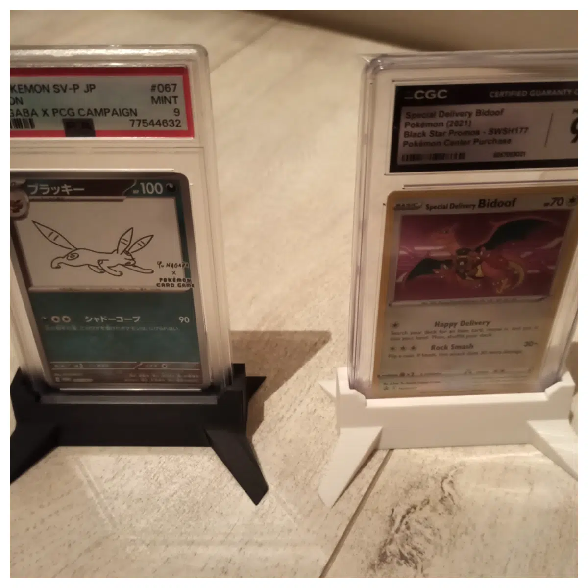 PSA CGC TCG Card Display Case Box Holder Card Storage Protector Display Shelf Collection
