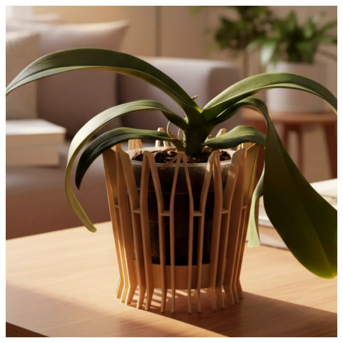 Root Orchid Pot Indoor Plant Flower Pot Orchid Growing Container Root Orchid Planter