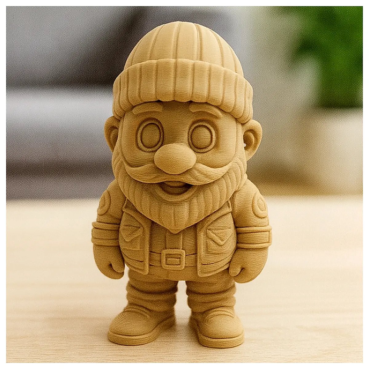 Winter Cabin Wobbly Gnome Christmas Decor Festive Decorations Christmas Tree Ornament Holiday Gift New Year Gift Christmas Ornament