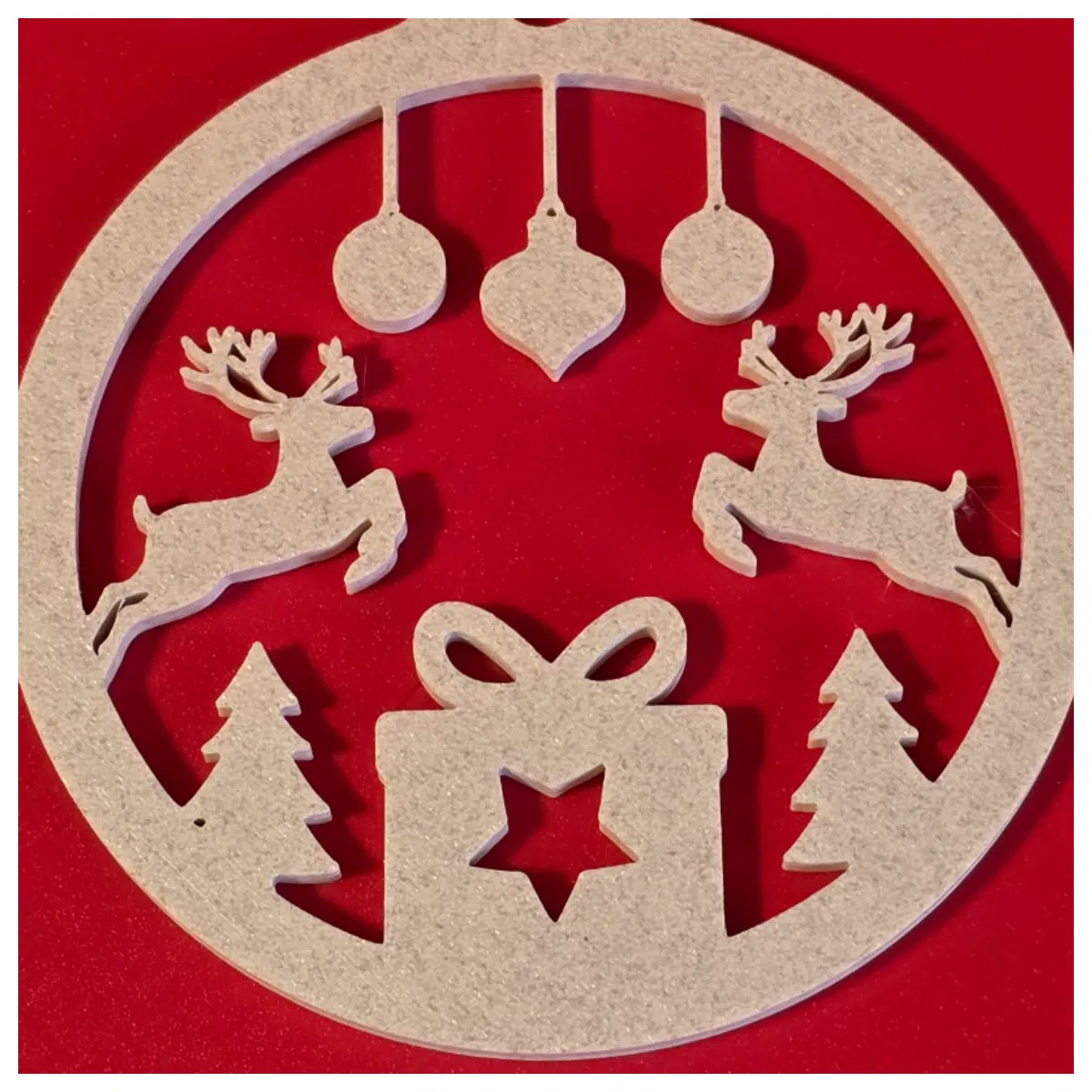 Christmas Ornament Set Festive Deer Figurine Holiday Decoration Accessories Christmas Tree Decorations Festive Xmas Decor