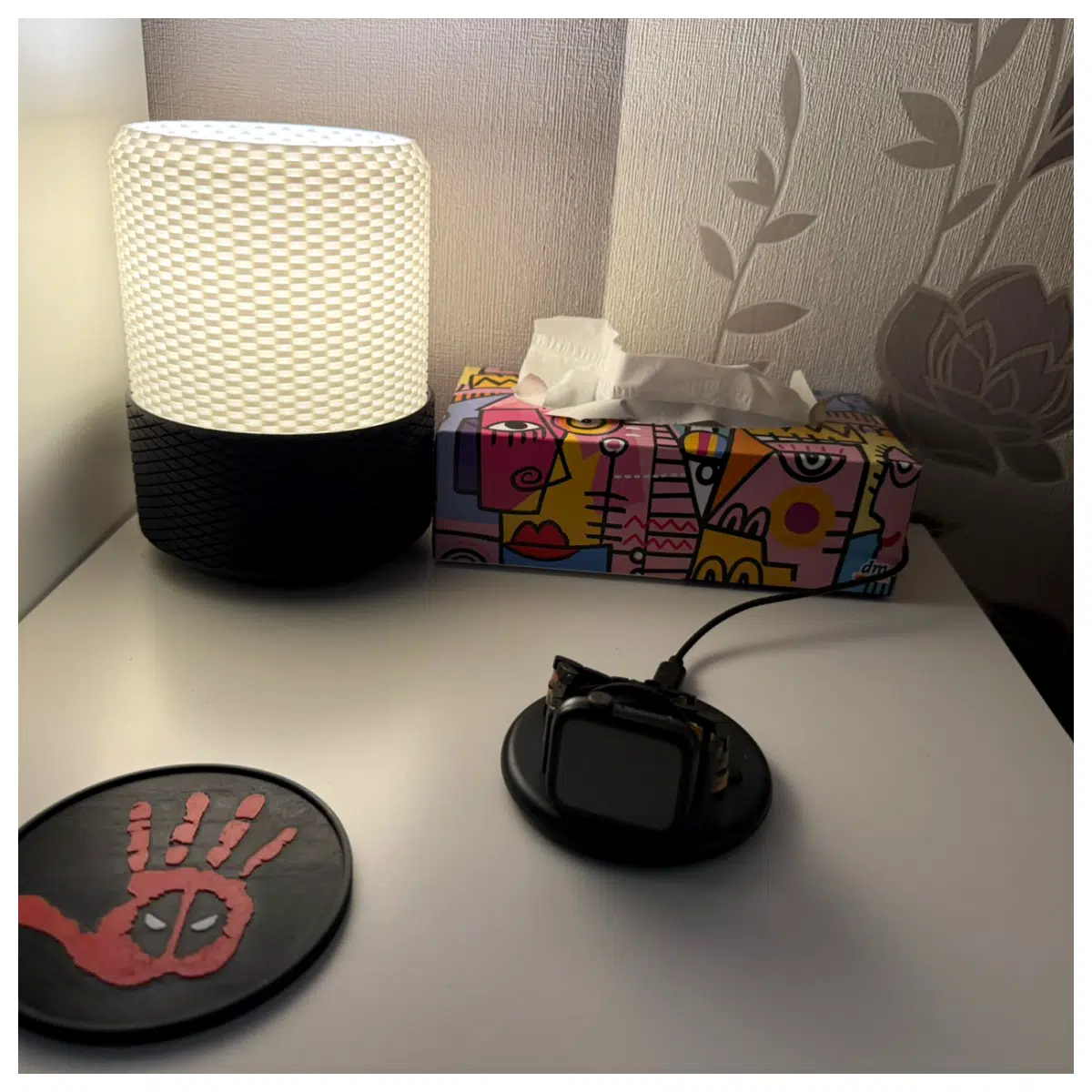 Modern Night Adjustable Brightness Sleep Bedroom Lighting Sleep Aid Brightness Control