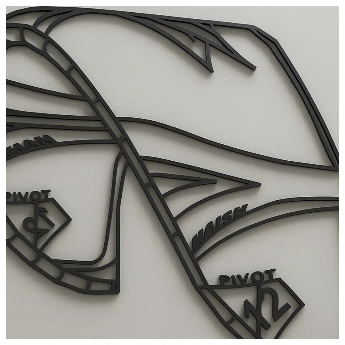 Naish Pivot Wall Art Wall Decorations Hanging Decor Modern Home Accent Wall Panels Wall Accessories