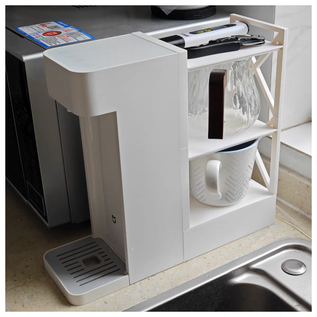 Instant Water Heater S1 Water Tank Replacement Shelf Accessories Fast Installation Easy Use Smart Water