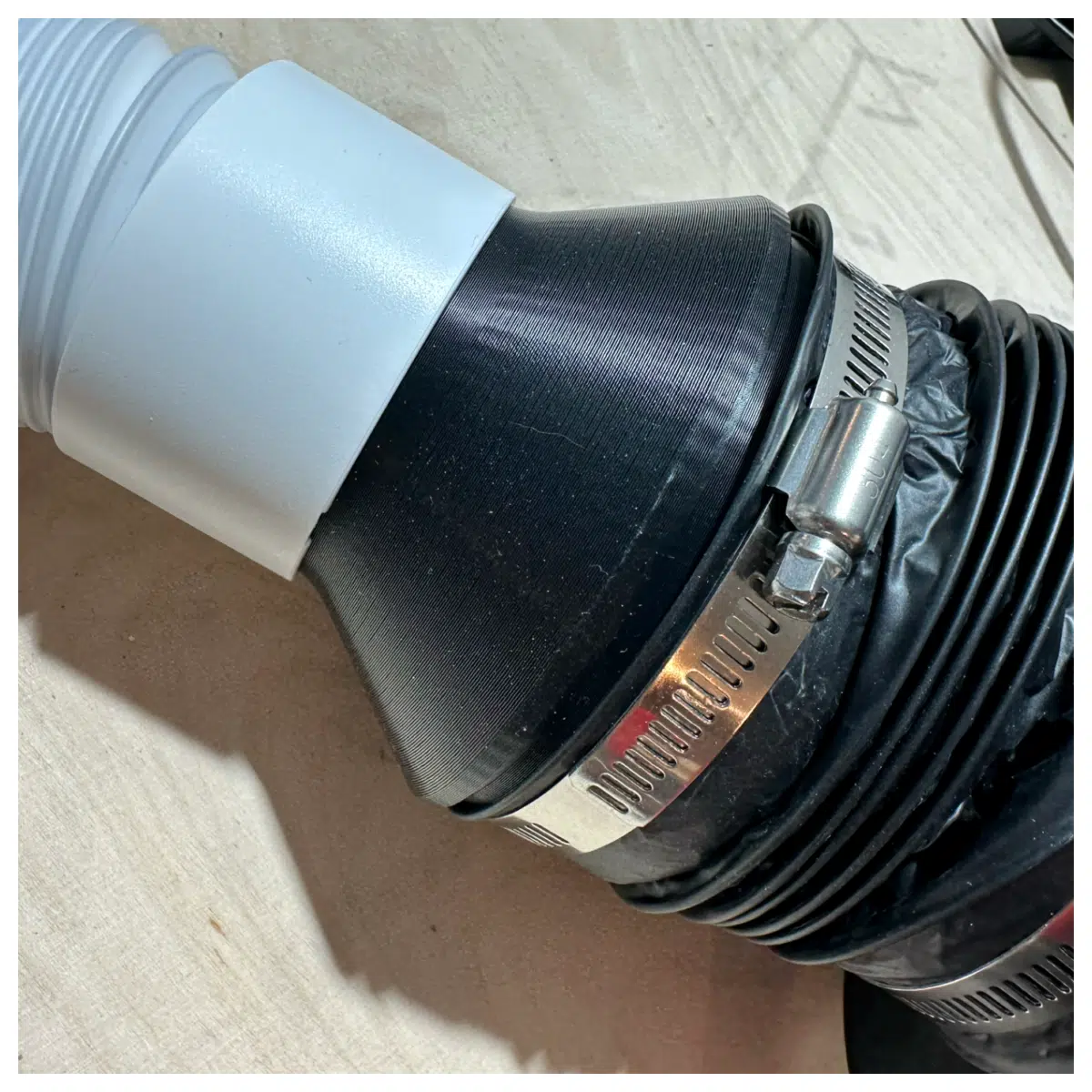 XTOOL F1 Exhaust Adapter 100mm Car Exhaust System Parts Tuning Accessory Exhaust Pipe Connector Auto Repair Components