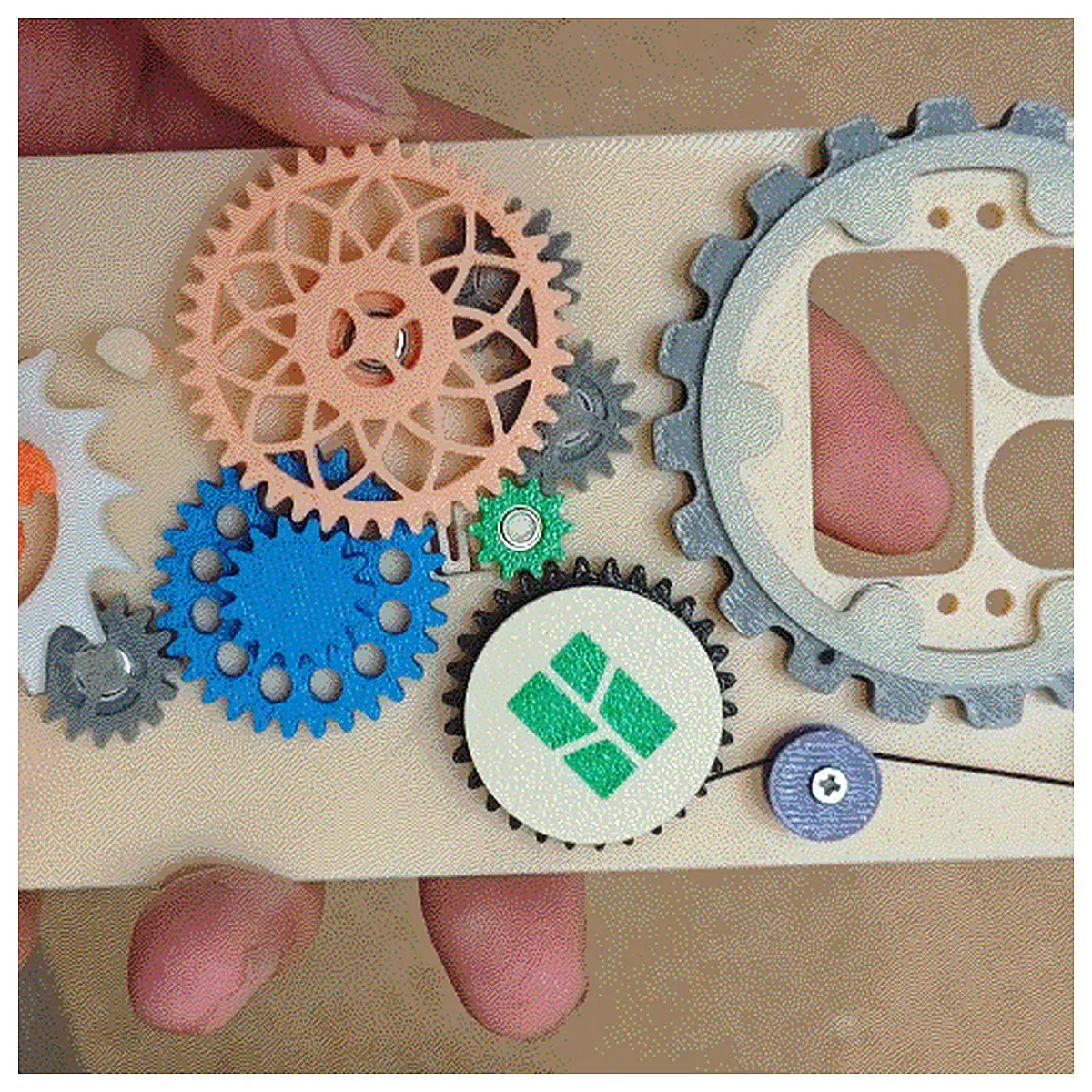 Moving Mechanical Phone Case Spring Powered Case Parts Phone Repair Creative Case Accessories