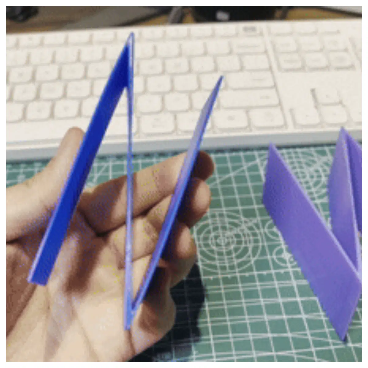 Paper Box Flexible Support Spring Brackets PETG Box Printing Box Dividers Paper Box Parts Repair