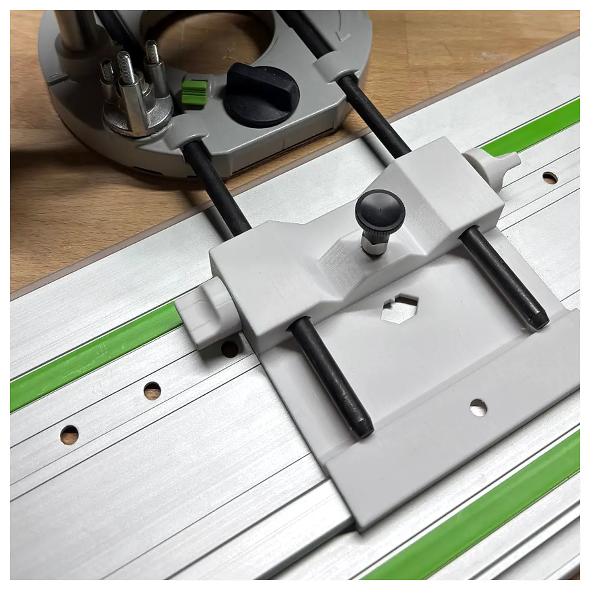 Jig Saw Table Guide Rail System OF1400 Universal Tool Fast Cutting Guidance Attachments