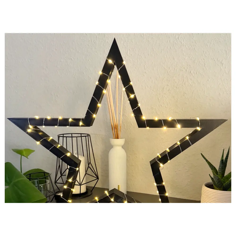 Smart Star Night Star Shape Sleep Bedroom Decor Brightness Adjustable Touch Control Sleep Aid