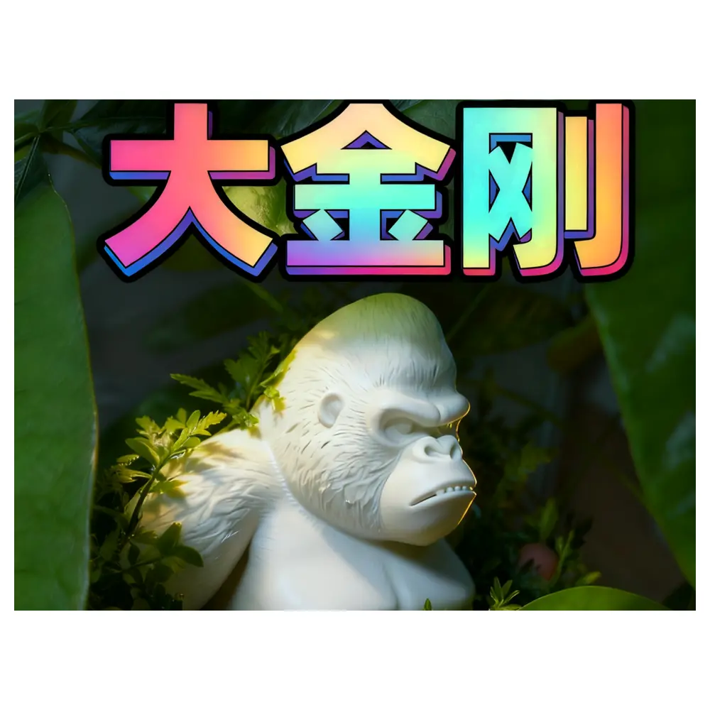 Gorilla Toy Realistic Dinosaur Model Kids Play Set Educational Toys Gift Role Play