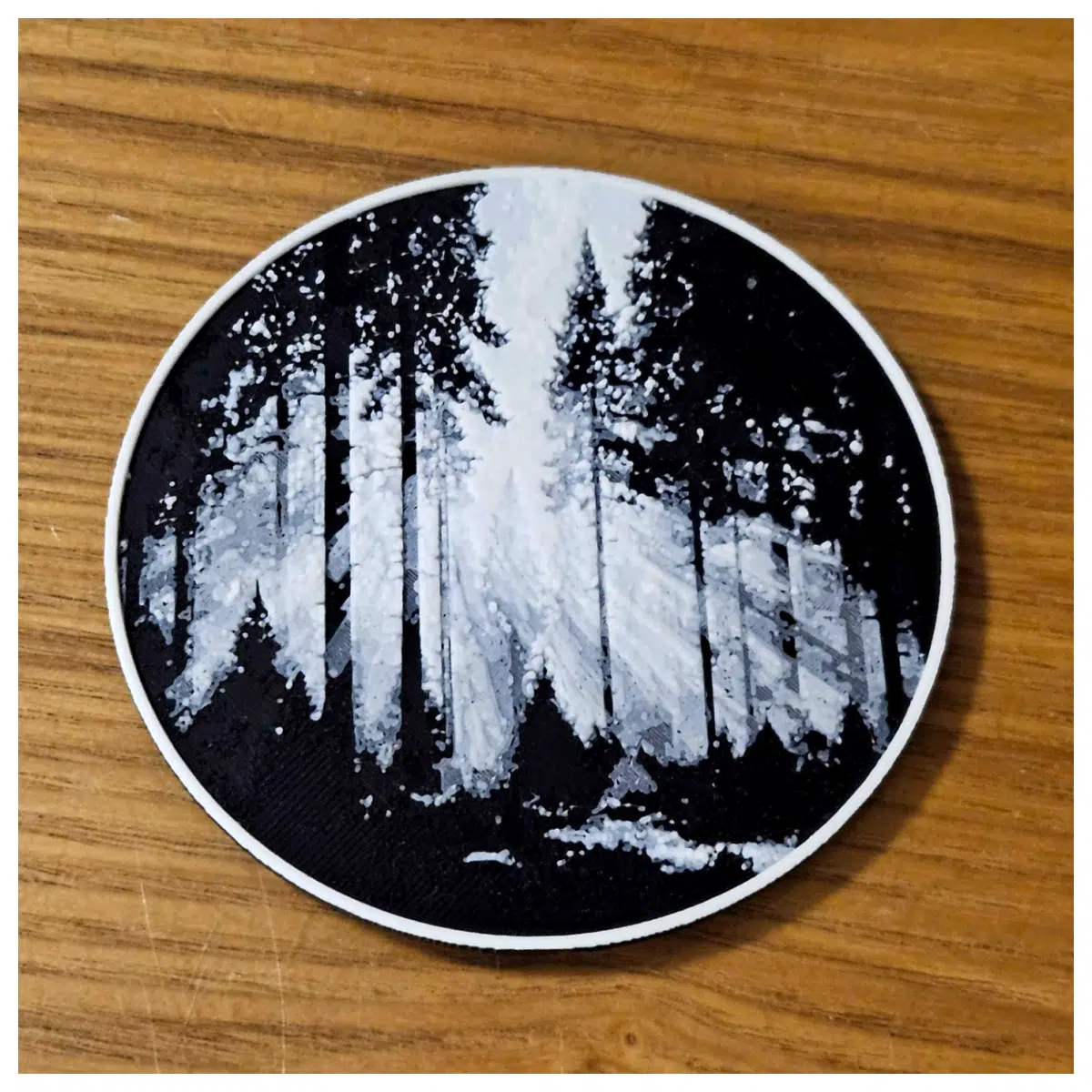 Insulated Cup Coaster Forest Coaster Table Mat Drink Coaster Spill Proof
