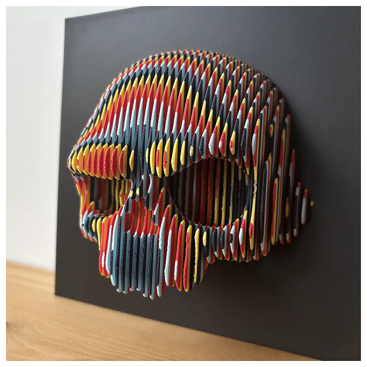 Zkull Layered Psychedelic Headphones Spatial Audio Immersive Experience 3D Sound Noise Cancelling