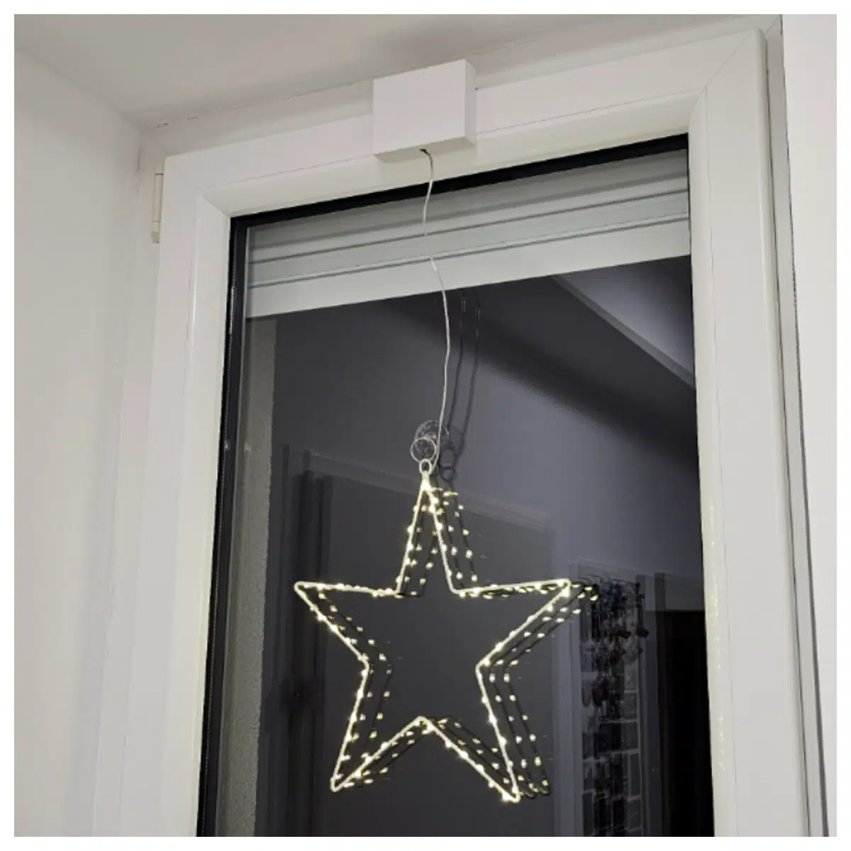 Christmas String Lights Window Hooks Festive Decorations Outdoor Lighting Accessories Window Hangings Universal