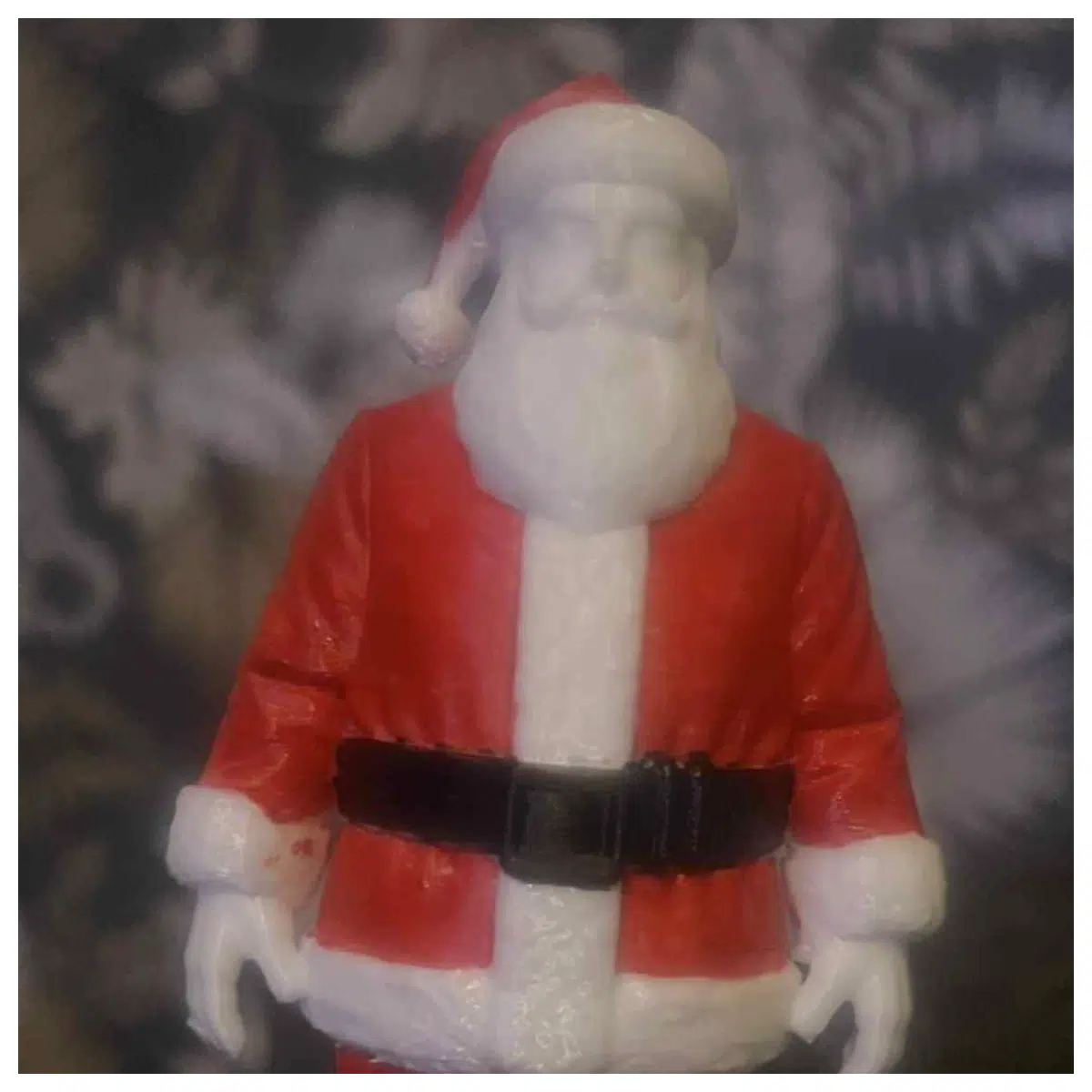 Santa Claus Model Figure Christmas Decoration Festive Gift Display Ornament Santa Claus Accessories