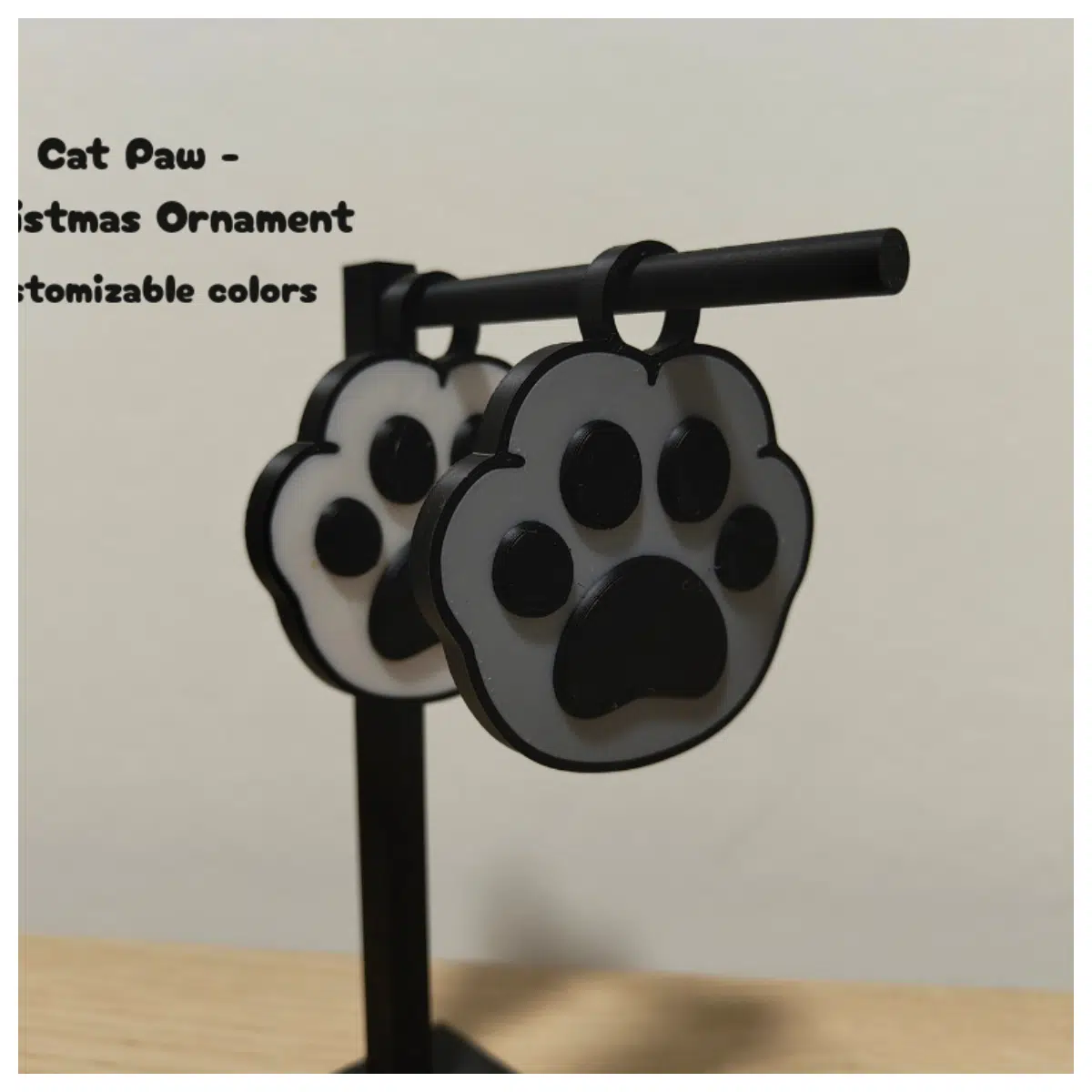 Christmas Cat Paw Decorations Festive Decor Christmas Tree Ornaments Cute Decorations Christmas Gift Festive Decor