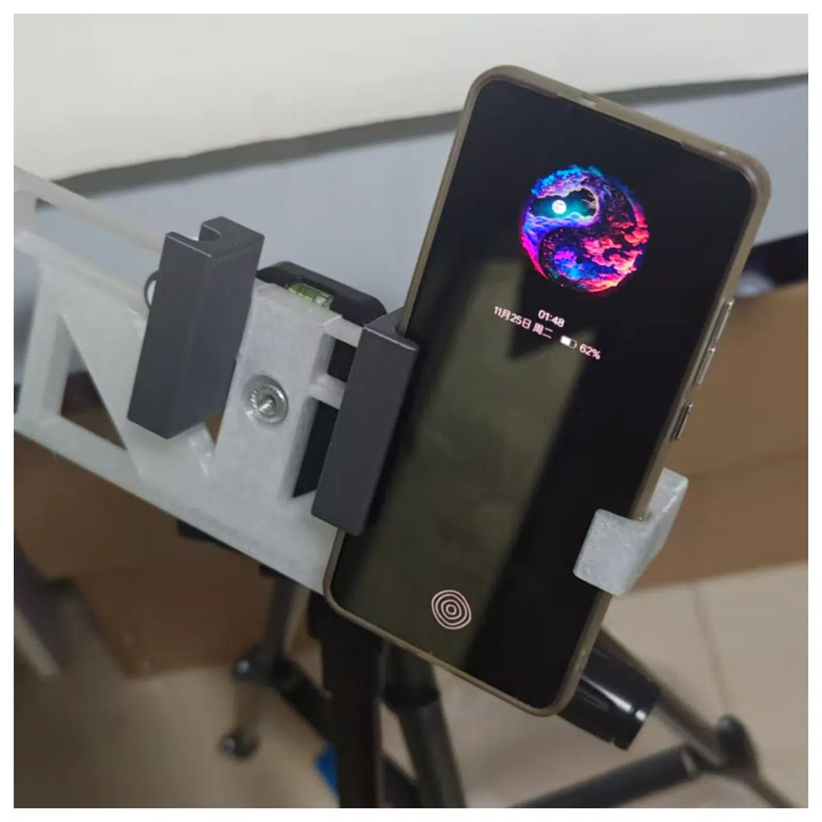 Dual Camera Tripod Mount Holder Stable Phone Tripod Support Video Shooting Accessory Mobile Stabilizer