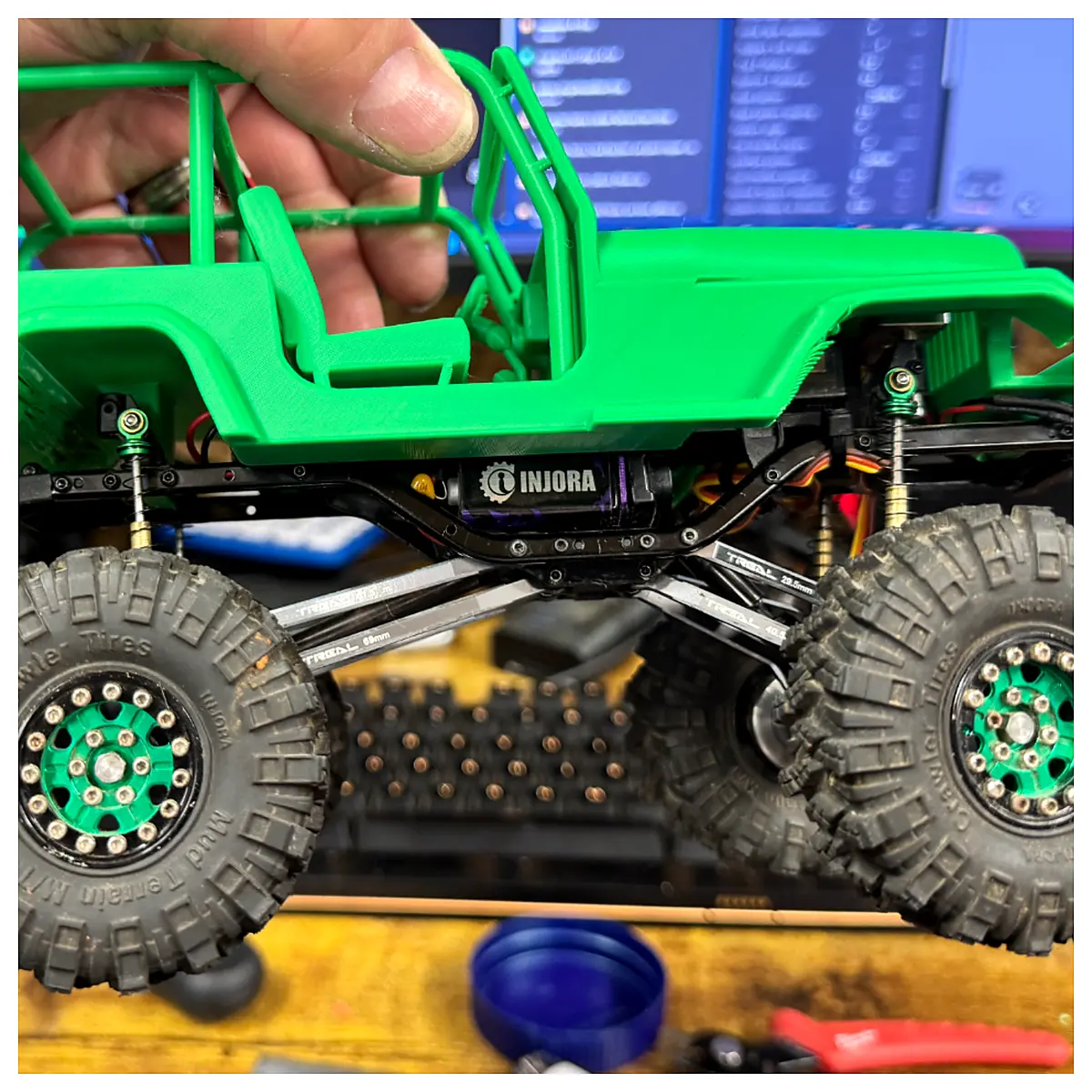 SCX24 Axial Deadbolt Lock Replacement Parts Repair Accessories Model Car Upgrade