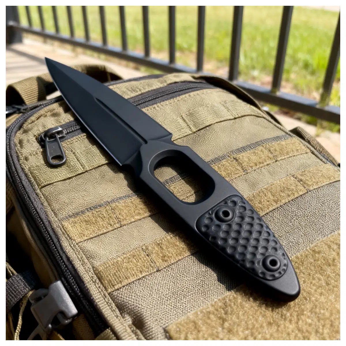 Black Tactical Finger Military Finger Quick Cut Survival Tool Tactical Accessories