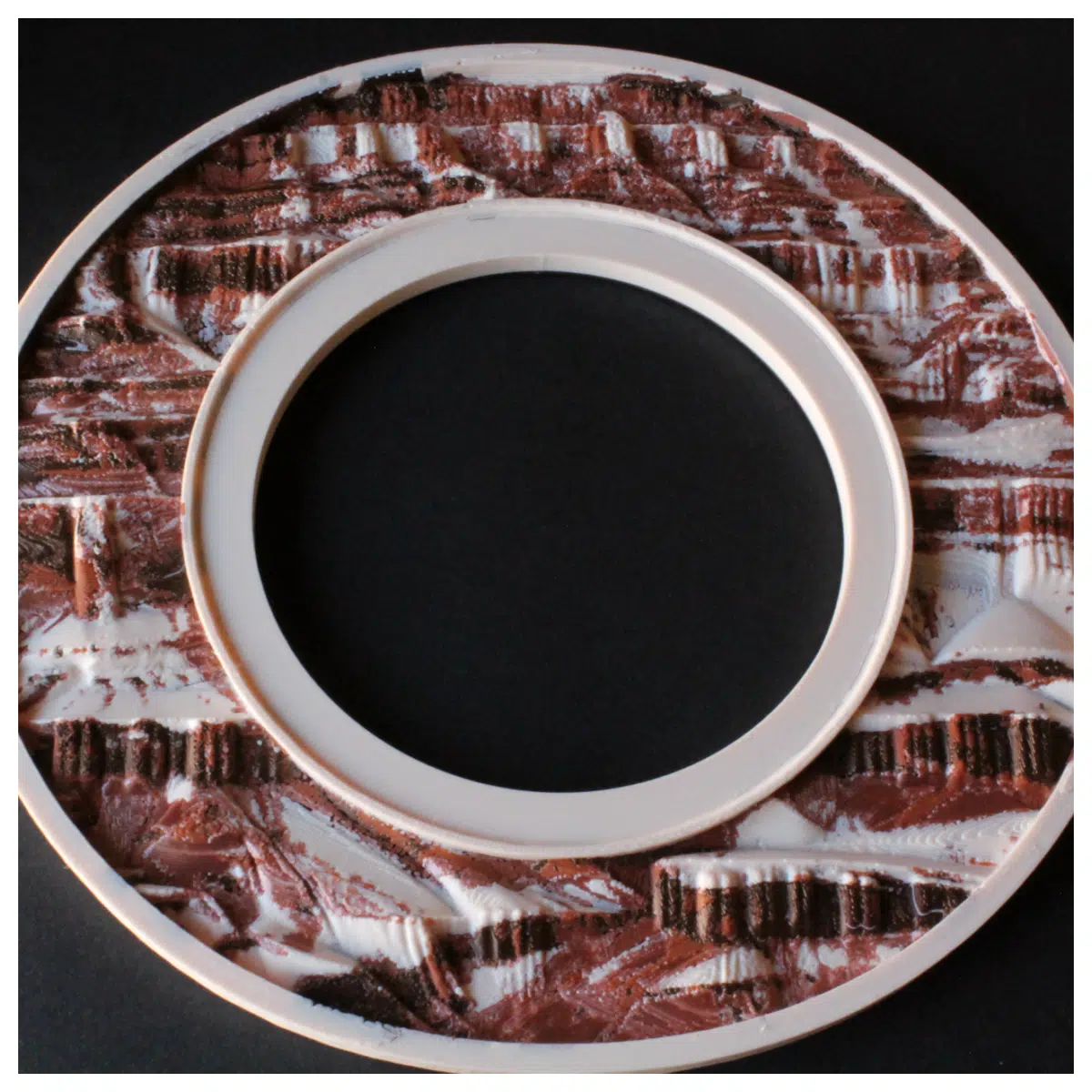 Round Photo Frame 14cm Decorative Wall Art Frame Photo Display Frame Gift Wall Decor
