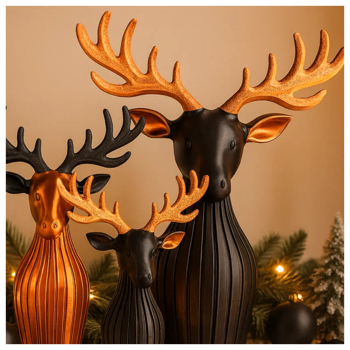Antler Christmas Decoration Festive Decor Holiday Gift Ornament Christmas Tree Accessories Antler Decoration