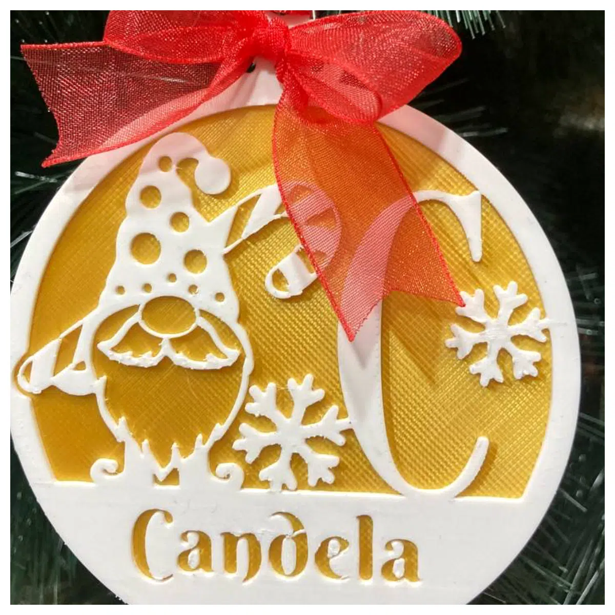 Christmas Tree Letter Elf Ornament Festive Decoration Xmas Hanging Charms Christmas Gift Accessories Tree Decoration