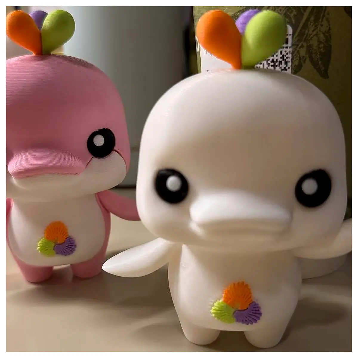 Full Games Mascot Bay Chicken Happy Yang Yang Figurine Collectible Souvenir Model Decoration