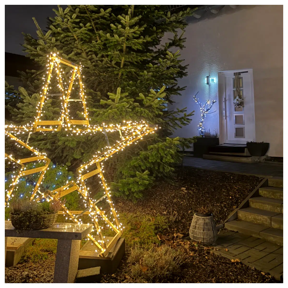 Christmas Star Connector Corner Adapter Xmas Tree Accessories Decoration Connectors Holiday Decor Parts