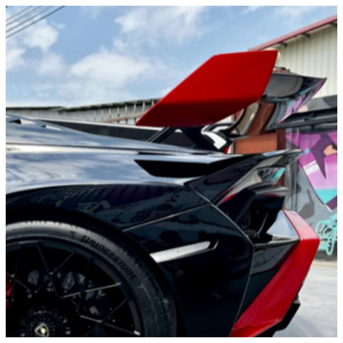 Huracan STO Style Side Skirt Accessories Carbon Fiber Performance Parts