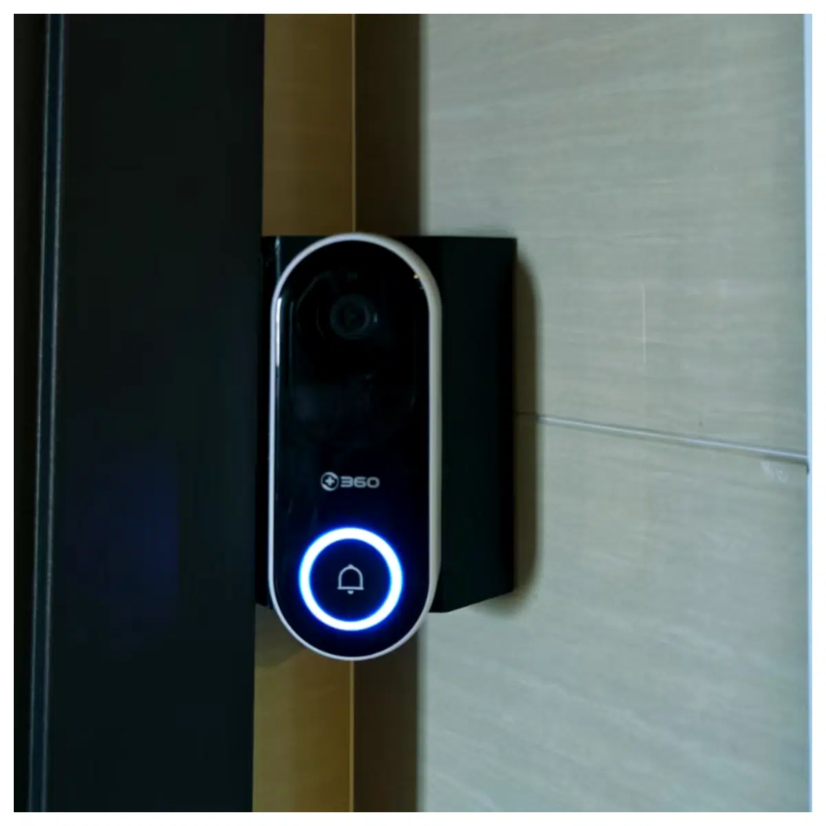 360 Viewable Doorbell Wall Mount 45 Degree Charging Bracket Smart Camera Mount Outdoor Security Camera Holder