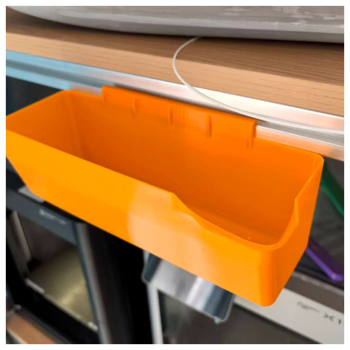 Small Trash Can for 3030 4040 Profiles Wall Mounted Waste Bin Accessories Collection Device