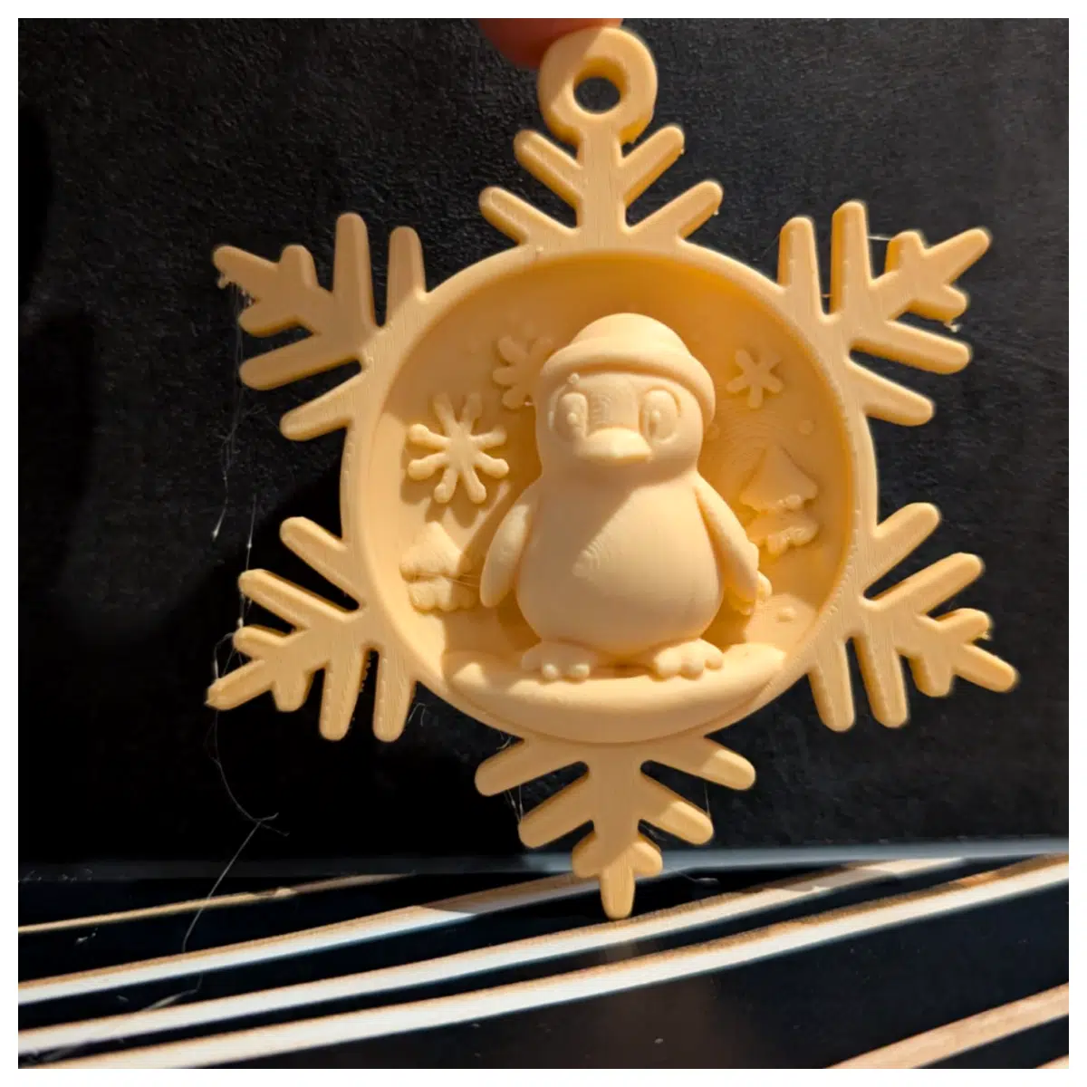 Penguin Snowflake Ornaments Accessories Repair Parts Decoration Elements Replacement Parts