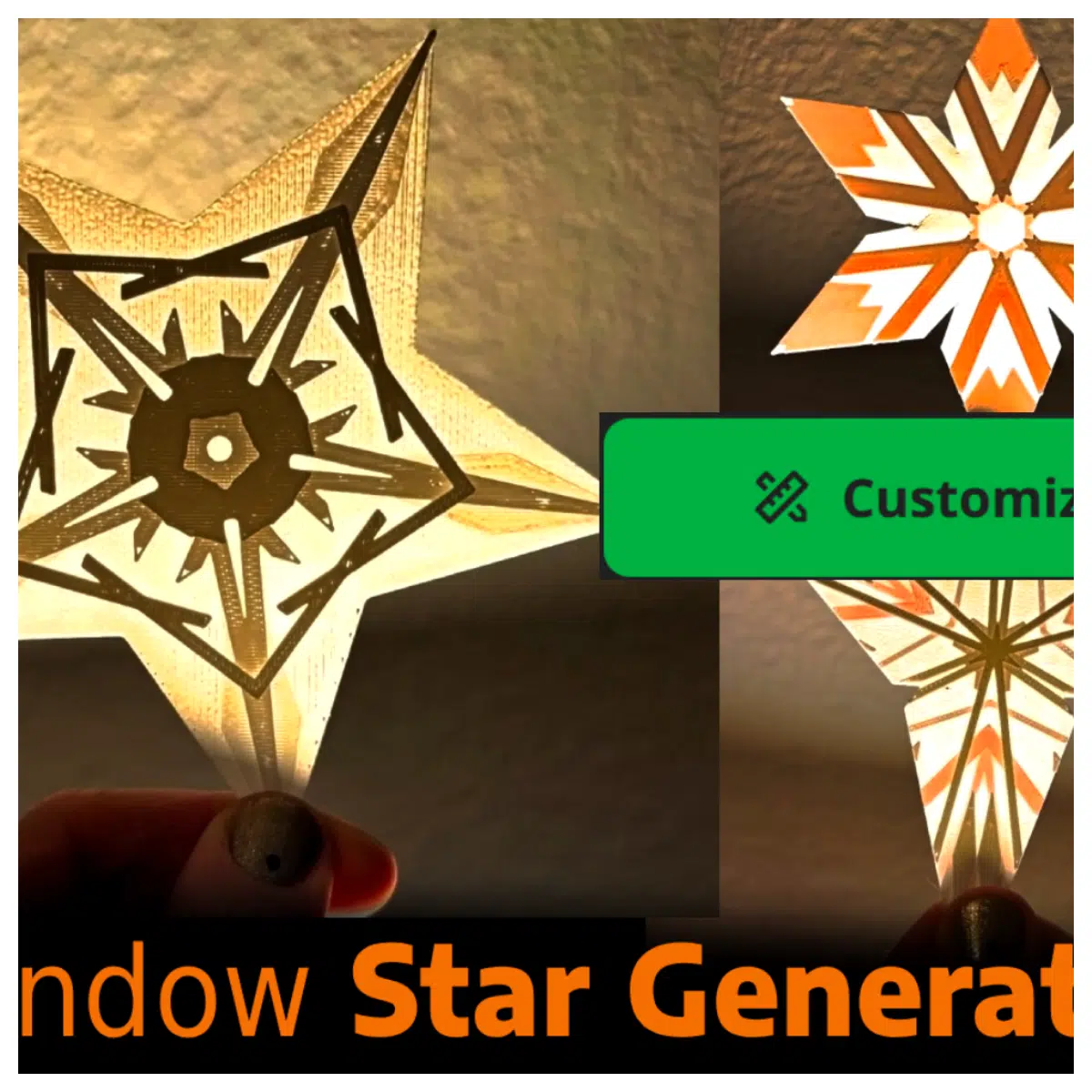 Star Generator Cosmic Decoration Night Sky Projector Starry DIY Star Effect Bedroom Decor Kids Toy Glowing Stars