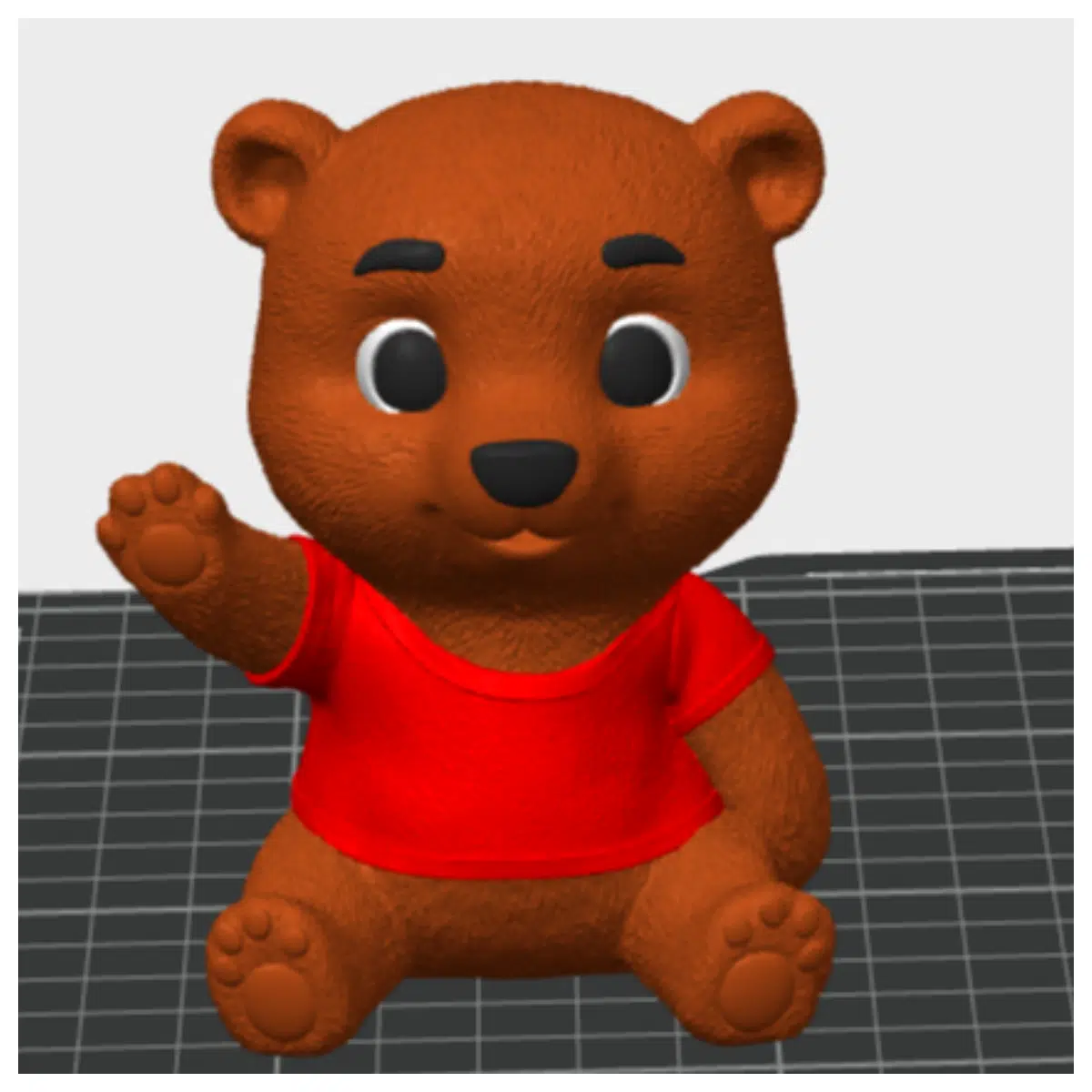 Cute Waving Bear Toy Infant Educational Toy Baby Gift Parent Child Interaction Early Learning Toys