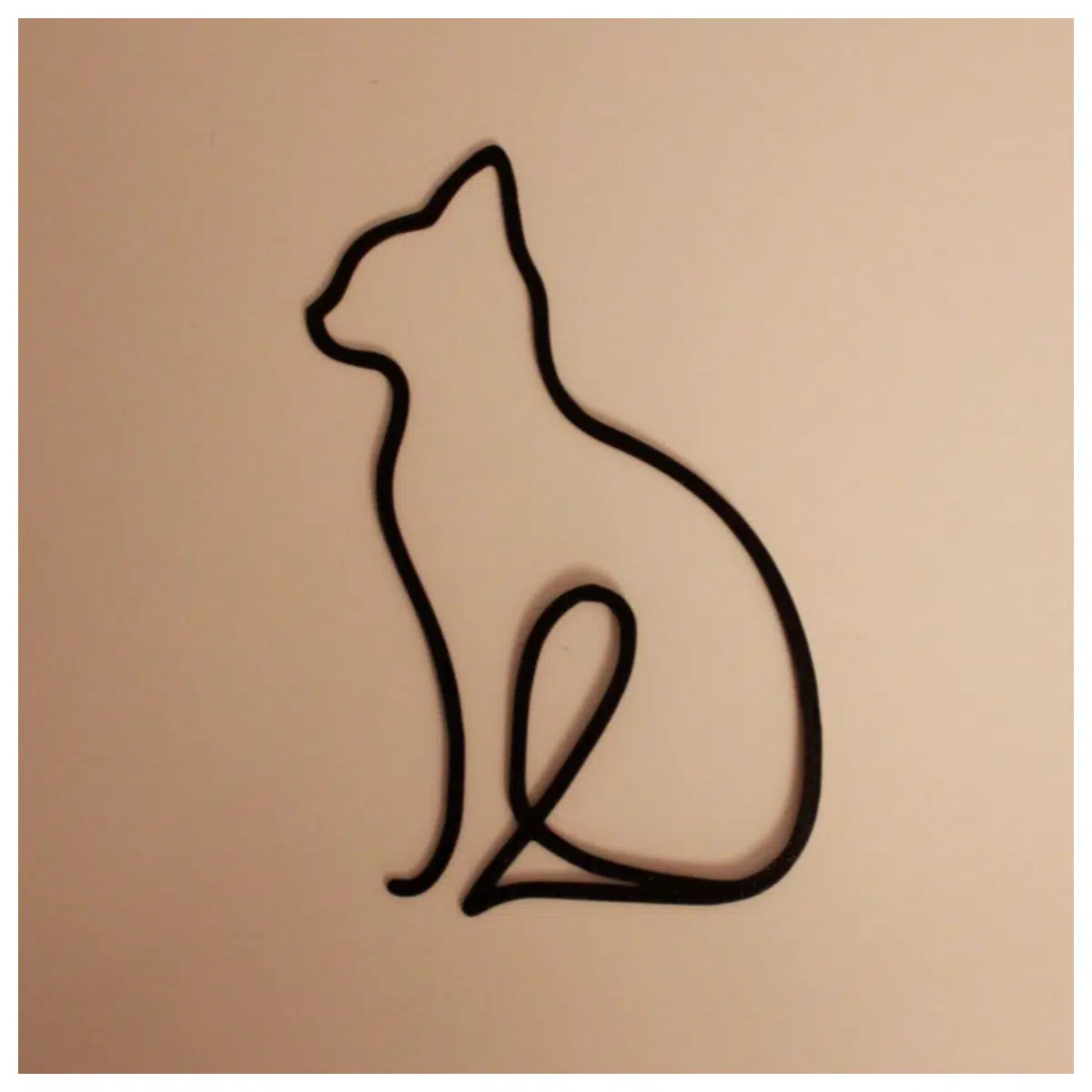 Cat Wall Art Wall Decor Modern Minimalist Design Pet Theme Wall Stickers Creative Home Decor