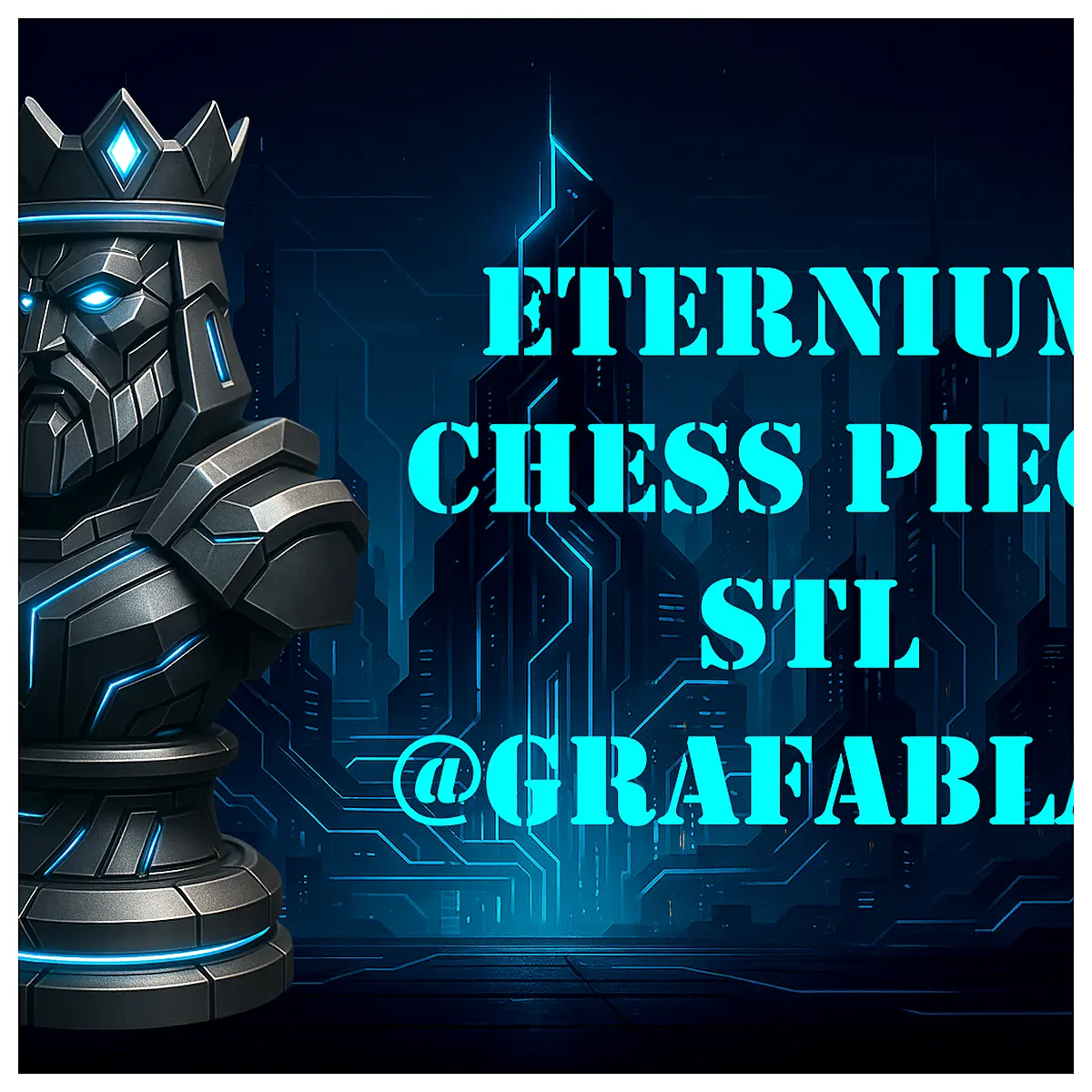 Eternium King Chess Piece Chess Toy Chess Accessories Chess Board Game Collectible Pieces