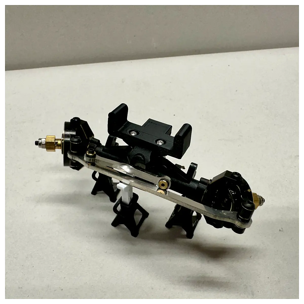 SCX24 X15 Style Rudder Servo Mount Rudder Parts Steering Accessories RC Car Parts Servo Installation Electronic Servo