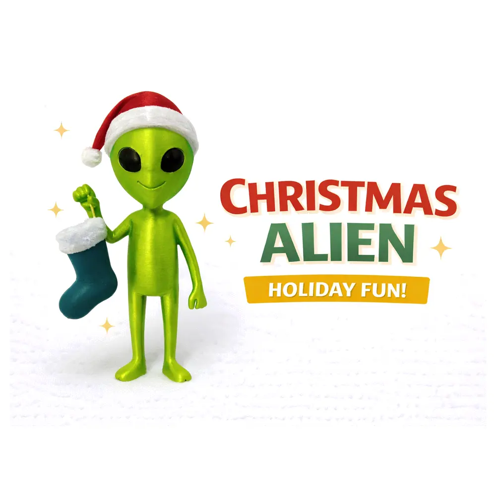 Christmas Decoration Alien Socks Festive Figurine Holiday Gift Christmas Ornament Festive Decor Christmas Garland
