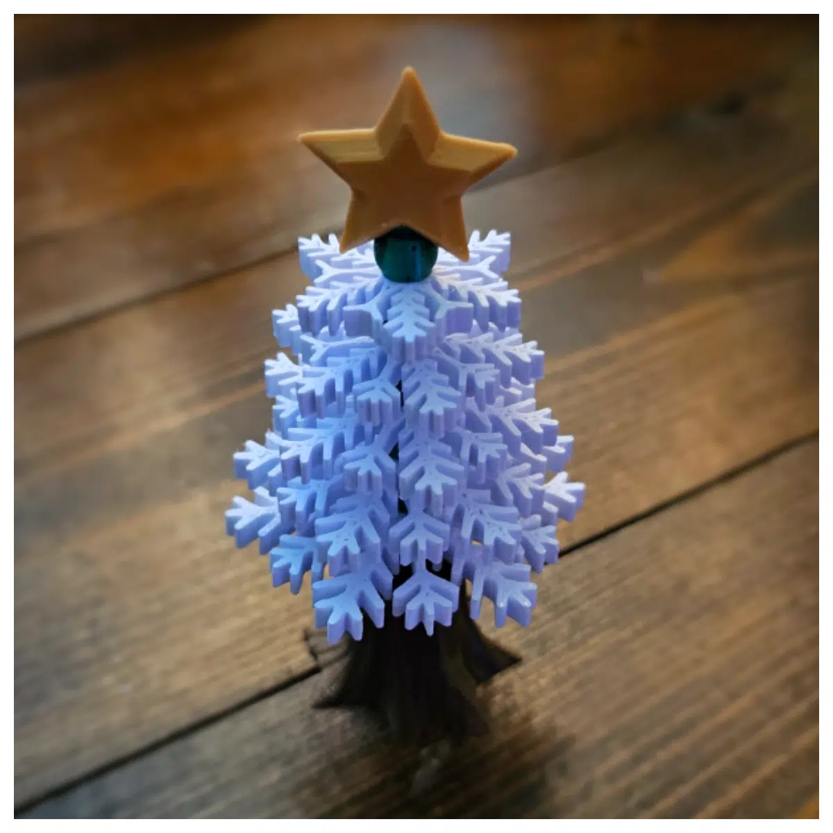 Snowflake Christmas Tree 3 s Decorations Festive Gift Christmas Ornament Tree Topper Cute Snowflake