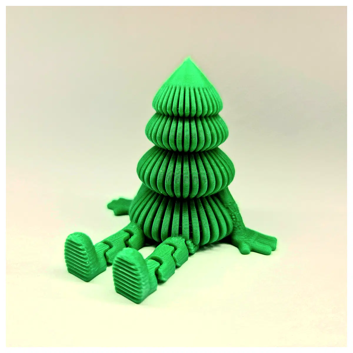 Articulated Joint Christmas Tree Flexible Decoration Holiday Toy Christmas Gift Moving Joints