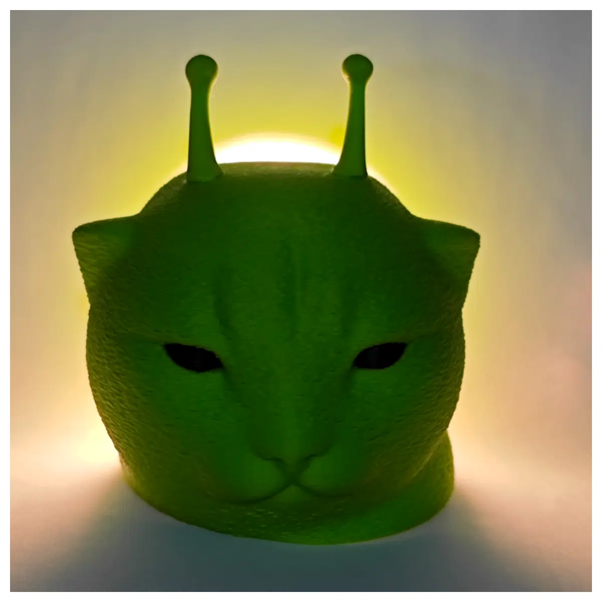alien cat figurine space pet toy sci fi collectible model astronaut decoration kids room shelf display stand