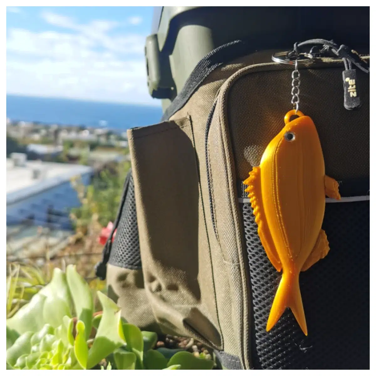 Fishing Enthusiast Collectible Sea Fishing Souvenir Beach Fishing Accessory Keychains