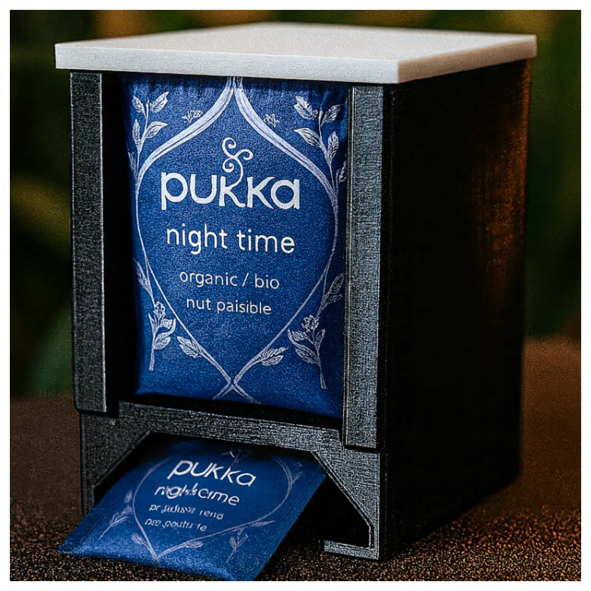 Tea Storage Box Sealed Tea Cans Kitchen Tea Supplies Organizer Small Compartment Boxes Multi Grid Classification Preserve Tea Aroma