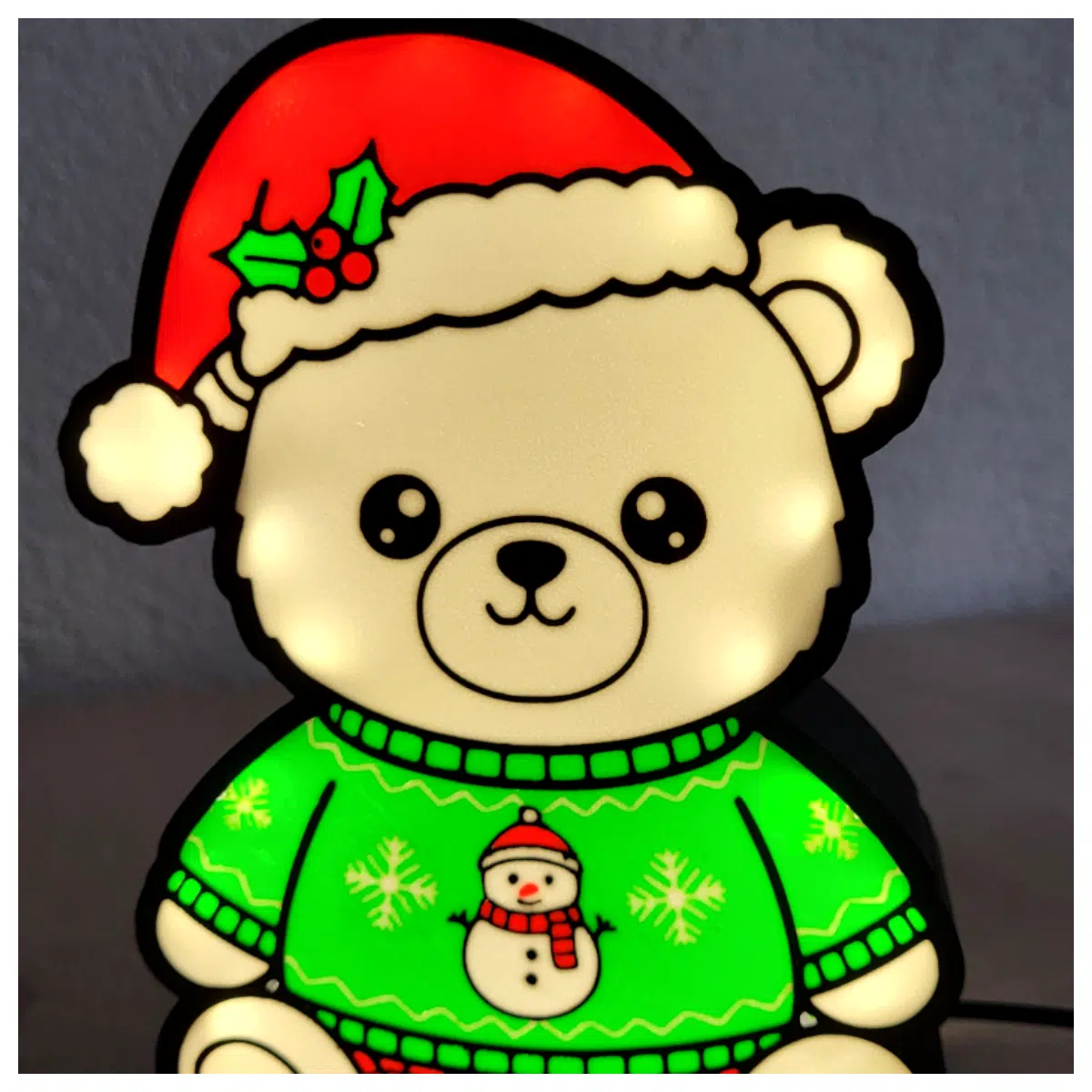 Polar Bear Christmas Toy Christmas Gift Kids Toy Christmas Decoration Festive Gift Creative Toy