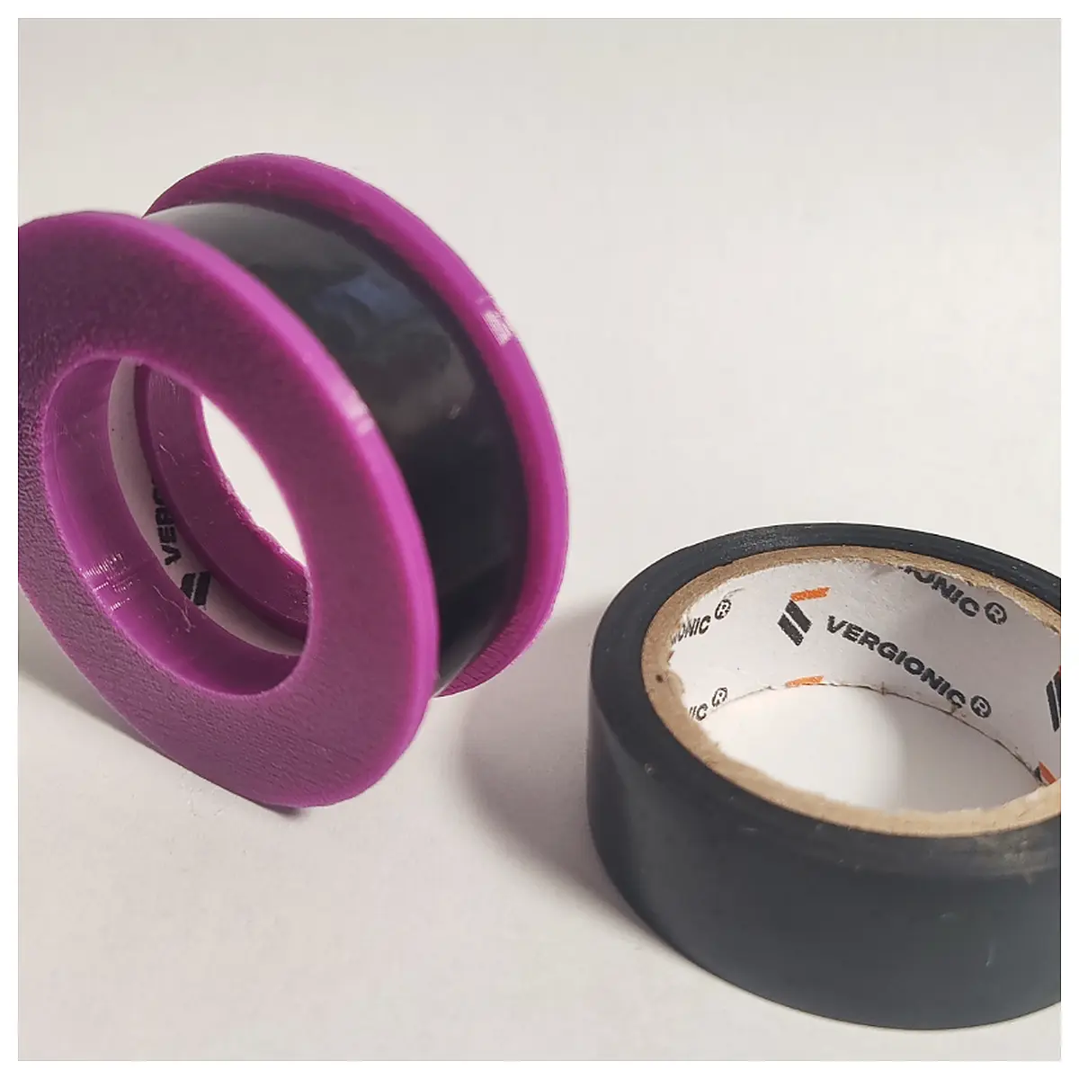 Electrical Tape Roll Adapter Anti Slip Flange Roll Rewinder Tape Repair Parts Accessories