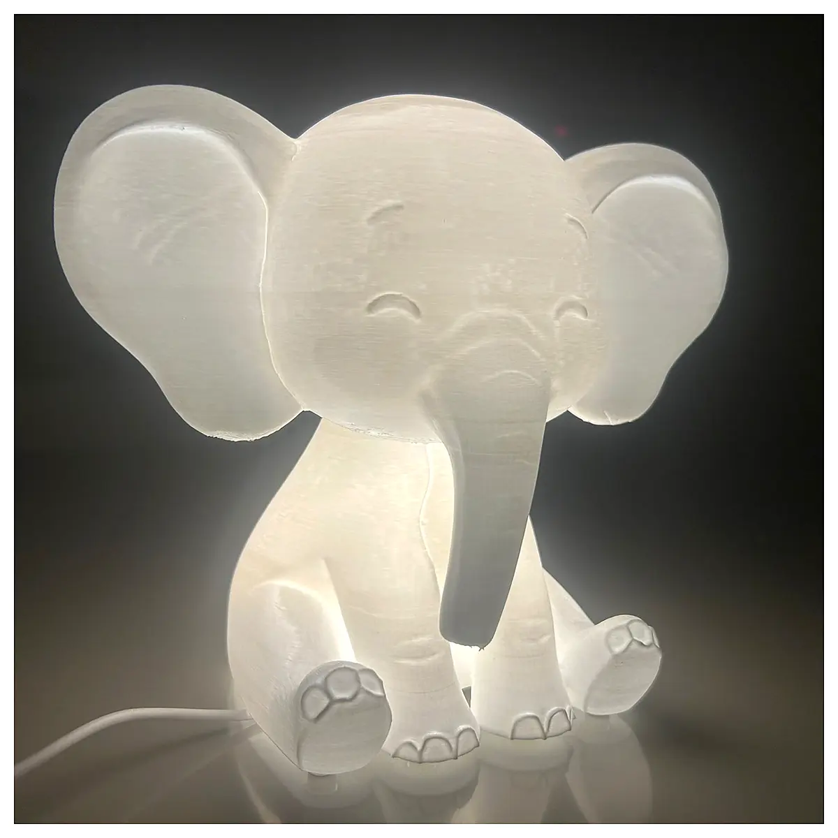 Glowing Elephant Dream Night Kids Toy Creative Gift Learning Puzzle Toy