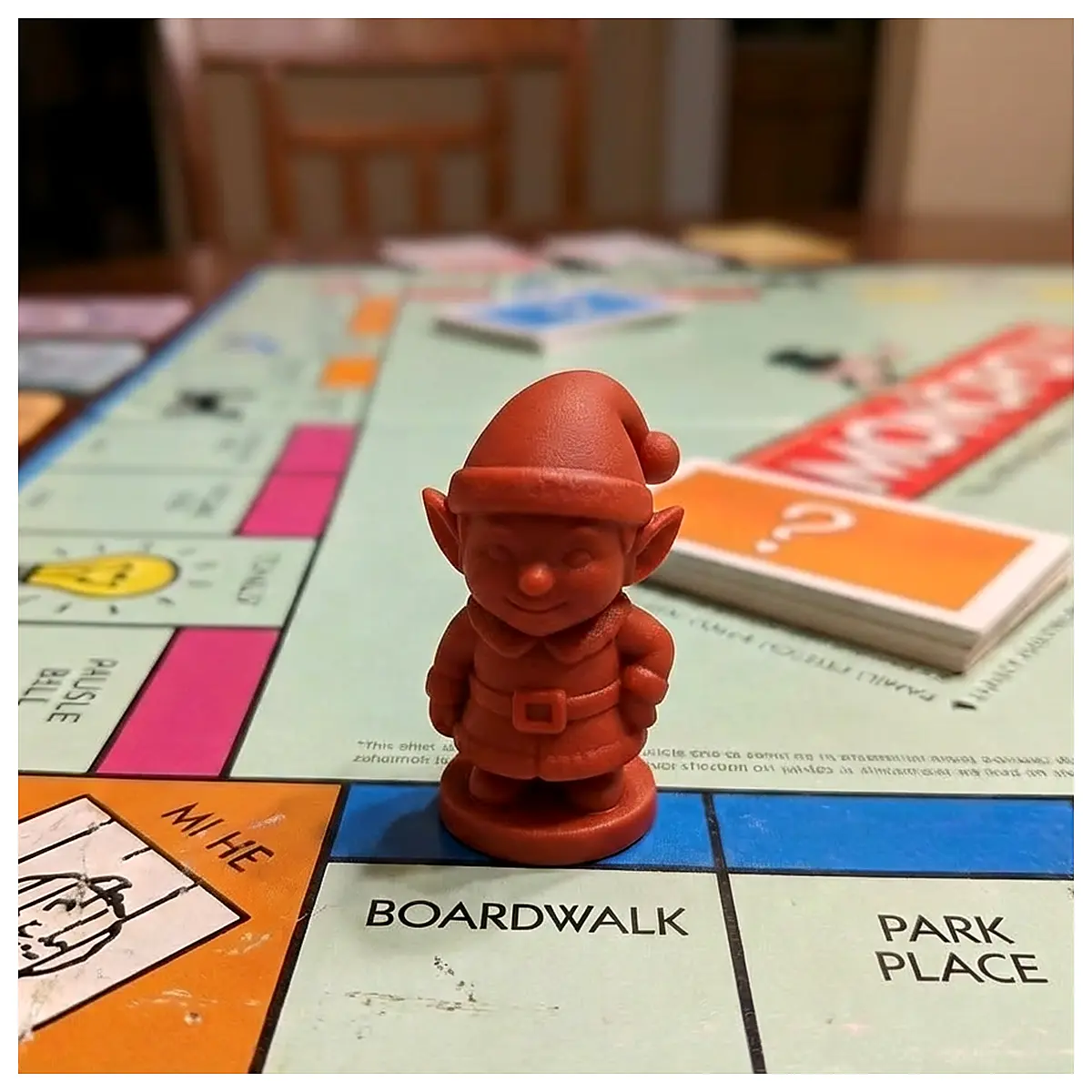 Christmas Elf Game Pieces Theme Toy Festive Decorations Game Accessories Christmas Gift