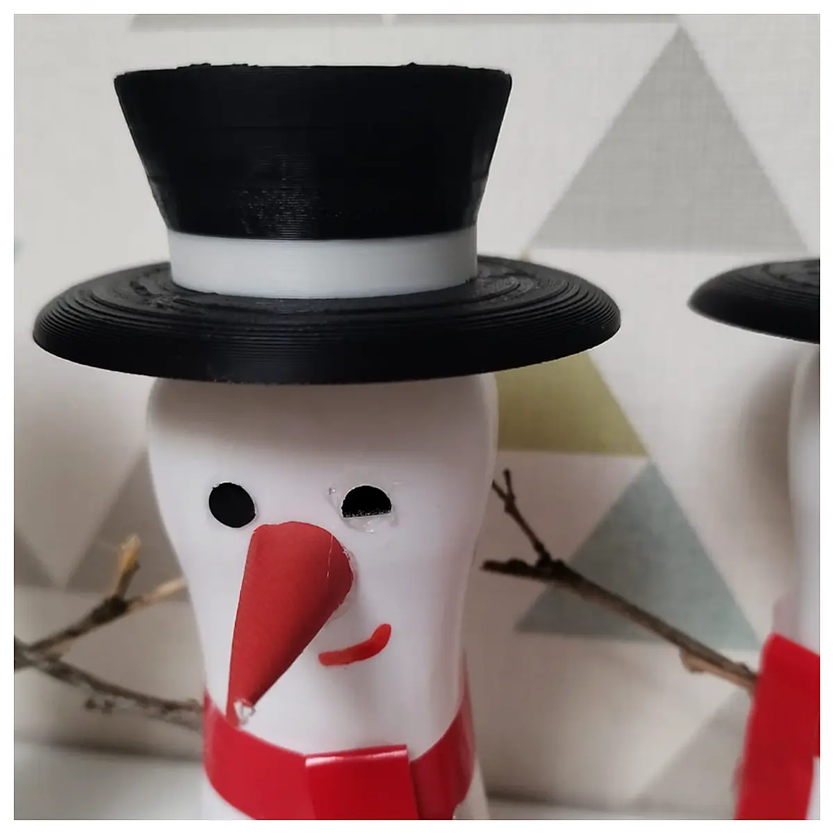 Snowman Hat Kids Snowman Cap Winter Warm Hat Christmas Gift Party Decoration Festive Hat