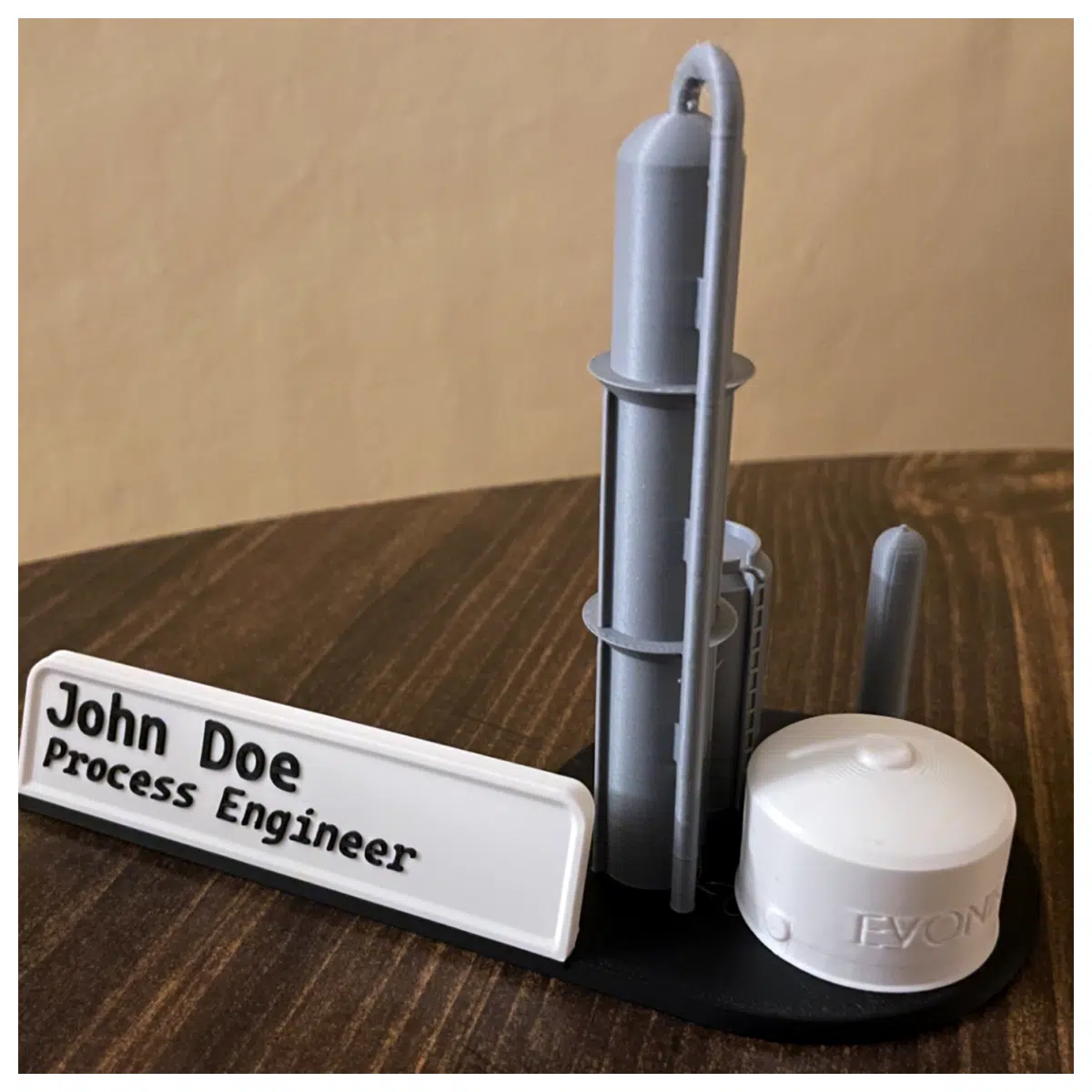 Desktop Nameplates Plant Refinery Labels Signage Production Identification Industrial Signage Direct Factory Supply